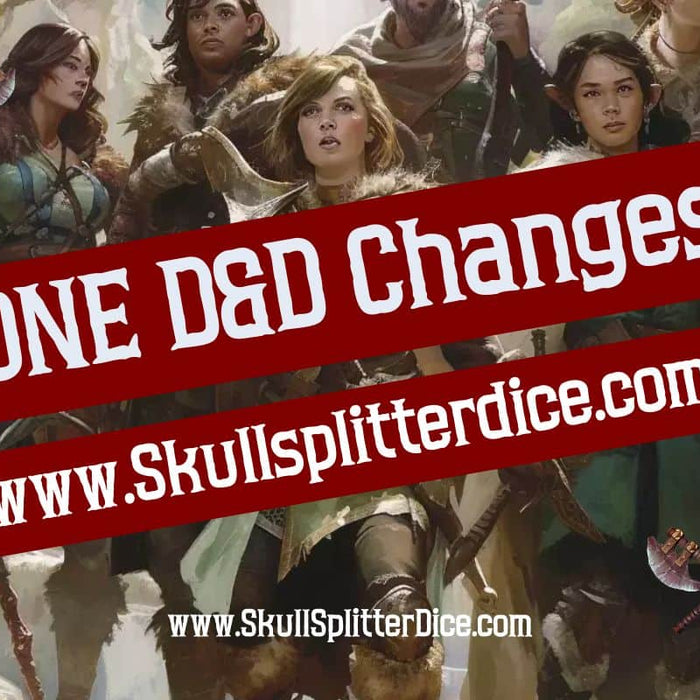 One D&D Changes