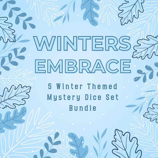 Winters Embrace 5 pack winter themed dice