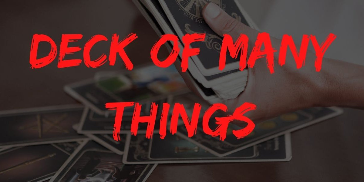 Dungeons & Dragons - The Deck of Many Things – Mini Megastore