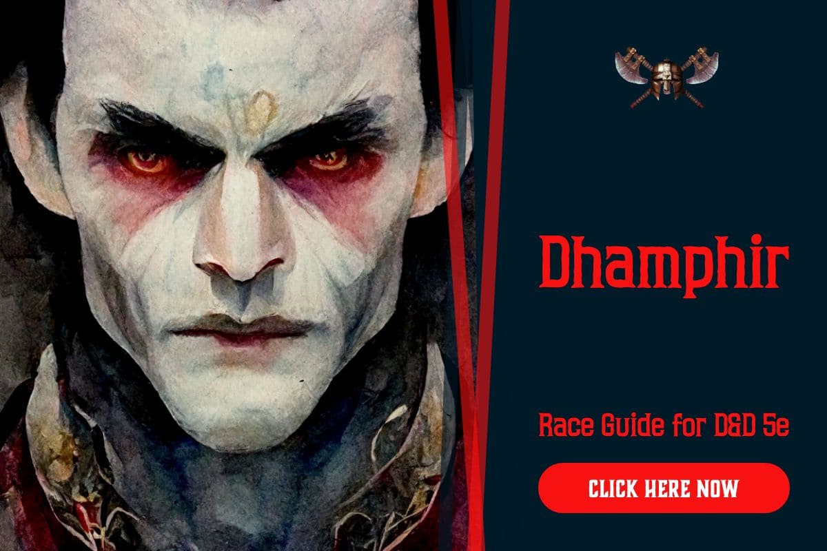 Dhamphir Race Guide for Dungeons and Dragons 5e