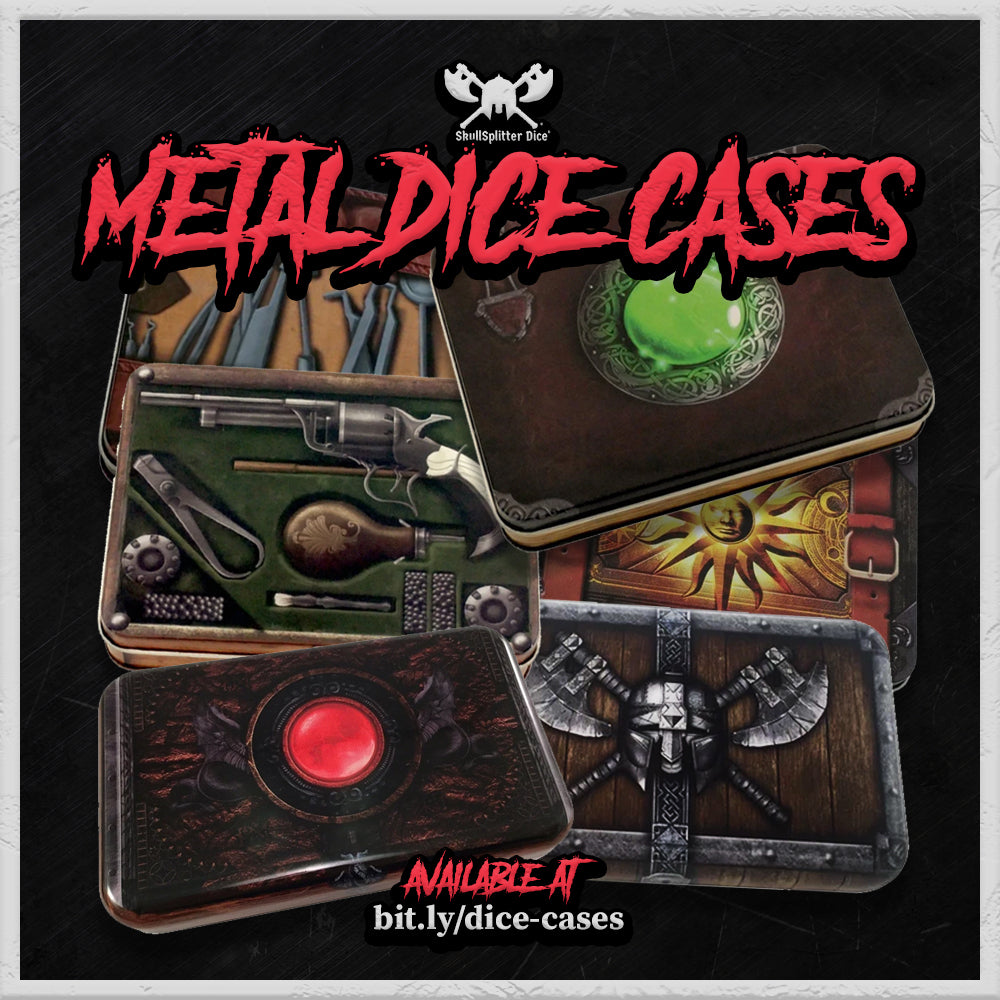 Dice and Deck Cases for RPGs and CCGs