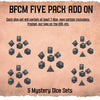 5 Pack - Mystery Dice Set