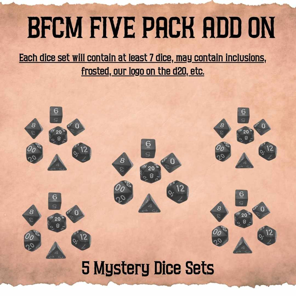5 Pack - Mystery Dice Set