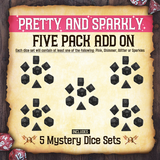 Pretty and Sparkly - 5 Pack Add On