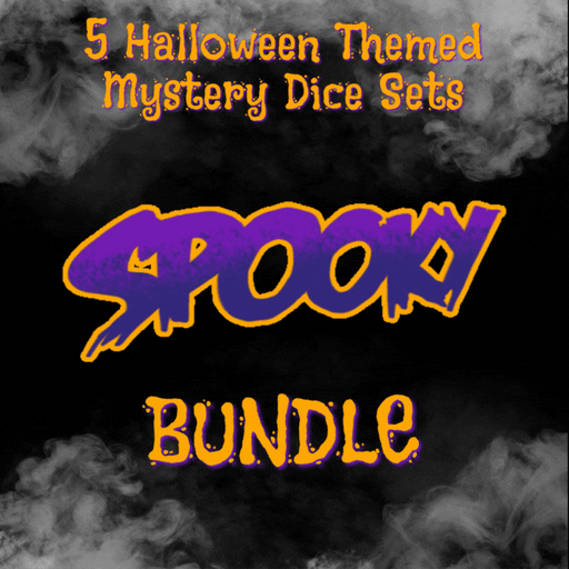 Spooky Month Bundle - 5 halloween themed mystery dice sets 