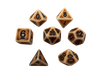 Artificer's Bones- Plastic Set of 7 Polyhedral RPG Dice for D&D