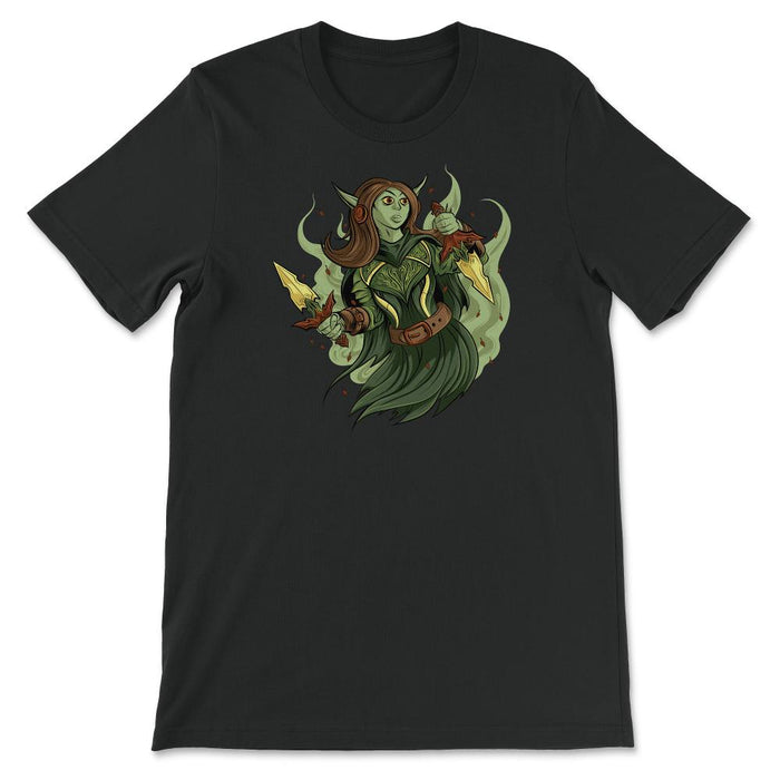Druid - Premium Unisex T-Shirt - Black Triblend