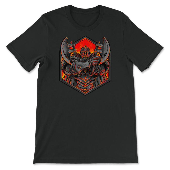 Warrior - Premium Unisex T-Shirt - Black Triblend
