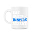 Eat Sleep Inspire Repeat 11oz Mug - White