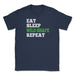 Eat Sleep Wild Shape Repeat - Unisex T-Shirt - Navy