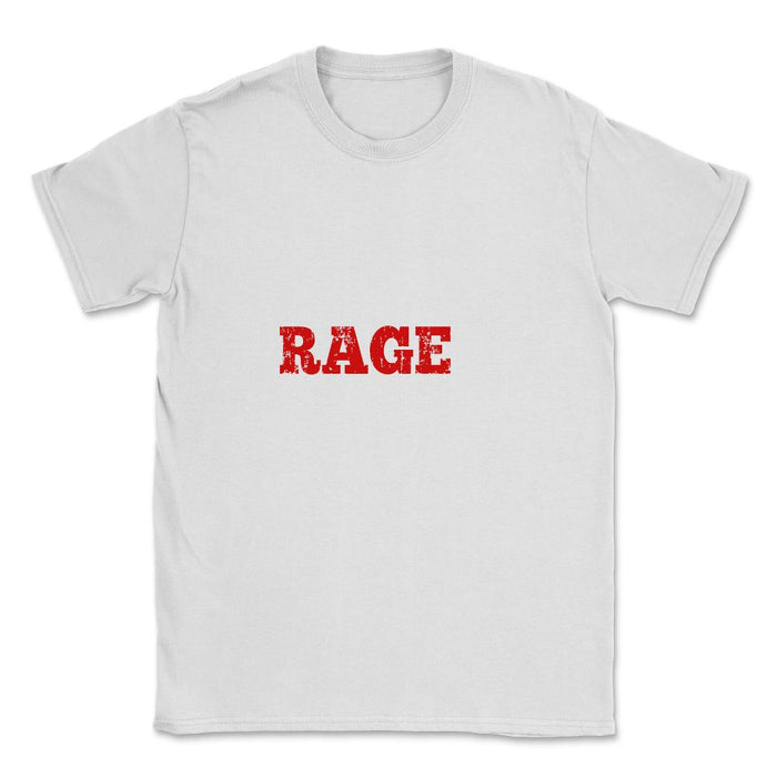Eat Sleep Rage Repeat - Unisex T-Shirt - White