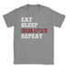 Eat Sleep Sneak Attack Repeat - Unisex T-Shirt - Grey Heather