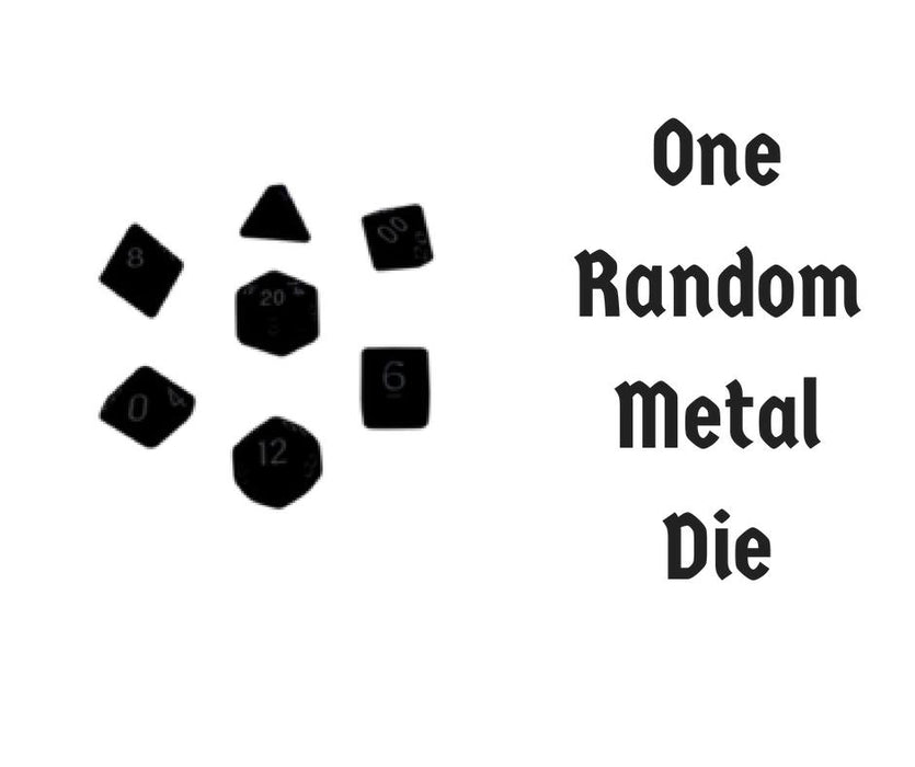 The Lucky Die - Random Metal Dice